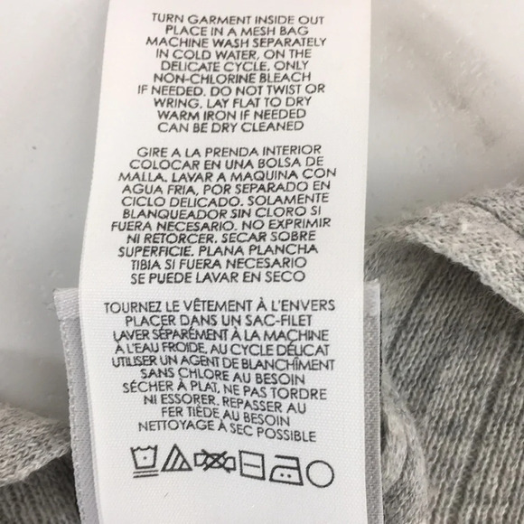 Cabi Sweater Womens XS Gray Watson Oversized Cotton Pullover Dolman Sleeve‎ - Picture 10 of 15